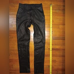 Gucci vintage leather pants size 50